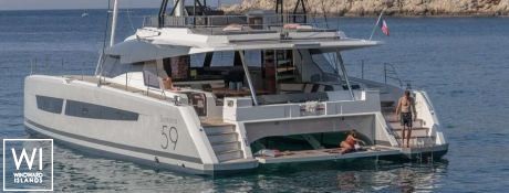 PORT TO VINO  Fountaine Pajot Samana 59 Exterior 2
