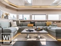 Lagoon 55 catamaran Charter Salon