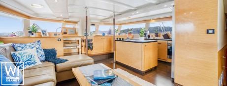 Perpetual Blue  Fountaine Pajot Catamaran 59 Interior 1