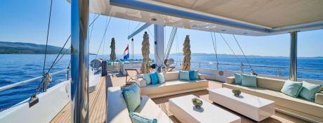Omnia (ex Aiaxaia) Brodosplit d.d  Sailing Yacht Interior 1