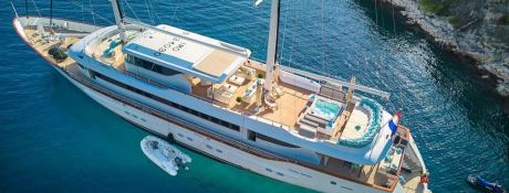 Omnia (ex Aiaxaia) Brodosplit d.d  Sailing Yacht Exterior 1