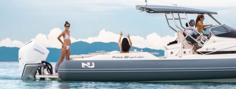 tiger lily  Nuova Jolly Motorboat Prince 38 Sports Exterior 3