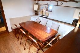 Le don du vent  Burmeistewerf  Ketch Aurique 24m Interior 1