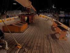 Le don du vent  Burmeistewerf  Ketch Aurique 24m Interior 1