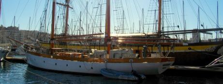 Le don du vent  Burmeistewerf  Ketch Aurique 24m Exterior 6