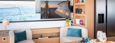 CRAZY BABY TOO  Catana Catamaran Bali 5.8 Interior 1