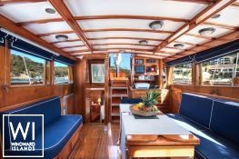 GAEL I  Abeking & Rasmussen Yacht Ketch Interior 1