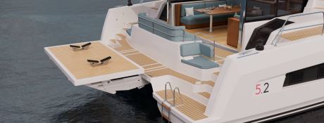 Bali 5.2 Catana Catamaran Exterior 3