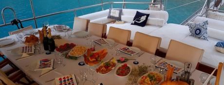 Perla del Mar 1  Turkish Gulet Gulet 27M Exterior 14