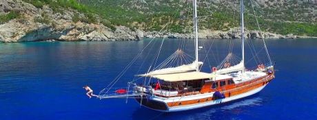 Perla del Mar 1  Turkish Gulet Gulet 27M Exterior 4