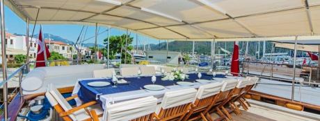 Perla del Mar 1  Turkish Gulet Gulet 27M Exterior 22