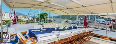 Perla del Mar 1  Turkish Gulet Gulet 27M Exterior 22