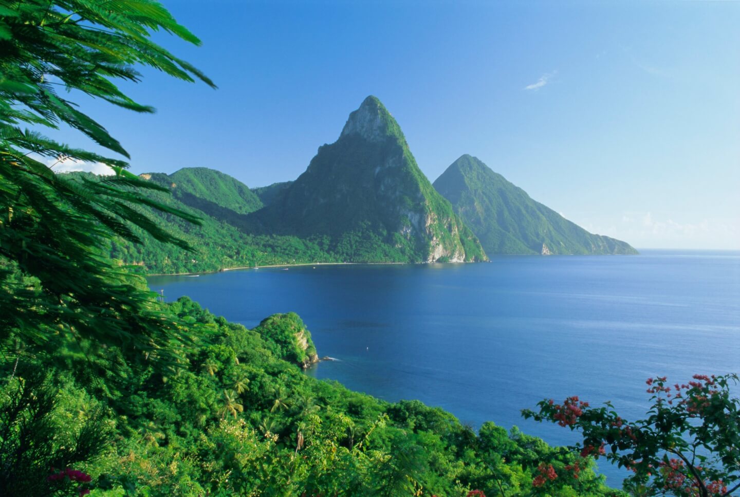 Les Deux Pitons - Sainte Lucie 